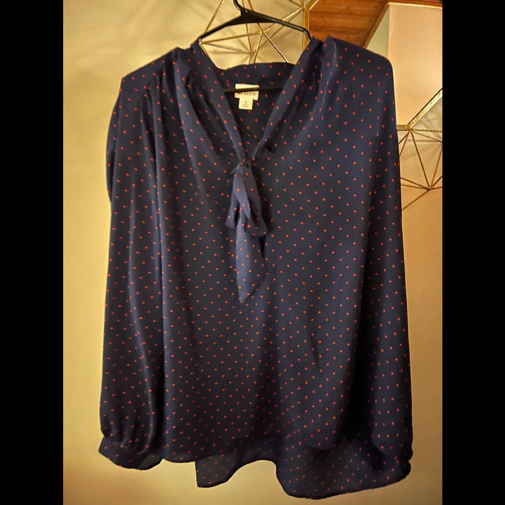 Stylus 1x top navy/red